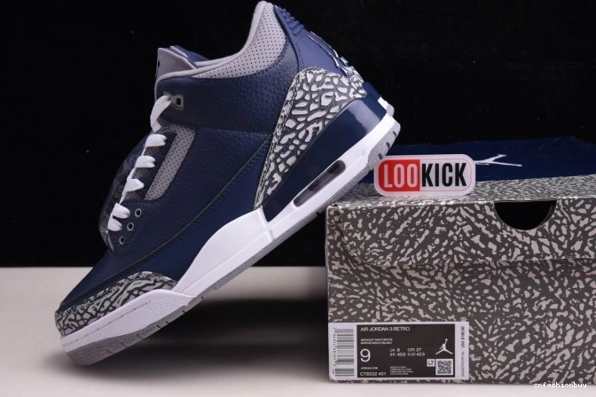3 AIR NAVYCT8532-401 MIDNIGHT JORDAN 0828
